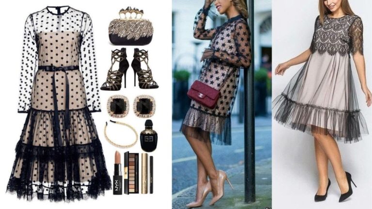 Estilo Et&eacute;reo: Inspiraci&oacute;n en la Moda con Tul Transparente
