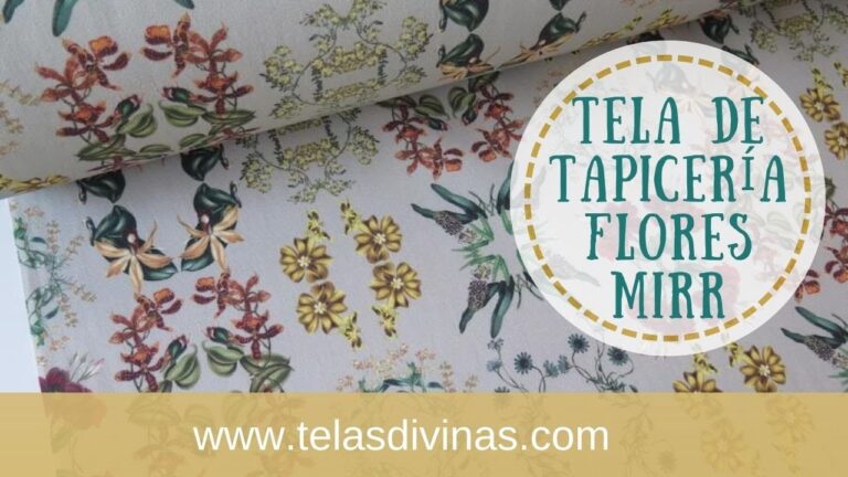 Telas Florales para Tapicer&iacute;a: Estilo y Elegancia