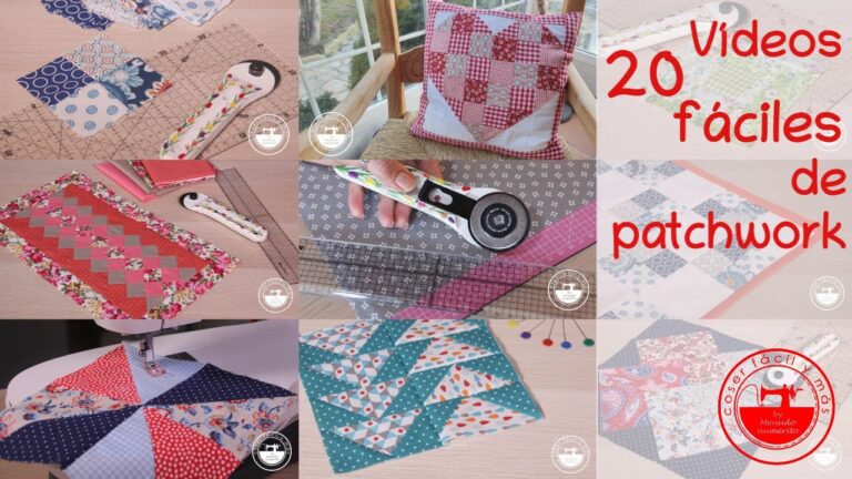 Patchwork Contempor&aacute;neo: Creatividad con Telas de Moda